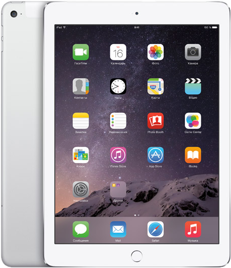 Apple iPad Air 2 Wi-Fi + Cellular 64Gb Silver TRADE-IN